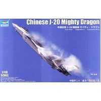 Trumpeter 1/48 Chinese J-20 Mighty Dragon Plastic Model Kit 05811