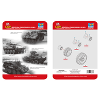 Trumpeter 1/35 LAV Series 8x8 Tyres (325/85 R16 XML) 06607 Plastic Model Kit