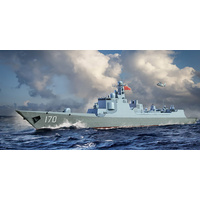 Trumpeter 1/700 PLA Navy Type 052C Destroyer Plastic Model Kit 06730