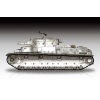 Trumpeter 1/72 Soviet T-28 Medium Tank (Riveted) Plastic Model Kit