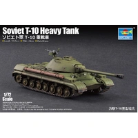 Trumpeter 07152 1/72 Soviet T-10 Heavy Tank Plastic Model Kit
