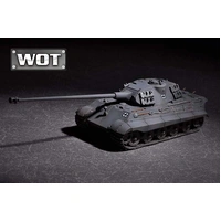 Trumpeter 1/72 German King Tiger (Porsche turret) with 105mm kWh L/68 07161 Plastic Model Kit