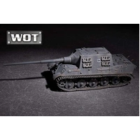 Trumpeter 1/72 German JagdTiger with 128mm pal 44L-61 07165 Plastic Model Kit