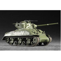 Trumpeter 1/72 M4A1 (76) W TANK Plastic Model Kit [07222]