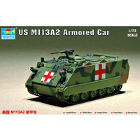 Trumpeter 1/72 USM 113A2 Armoured Car 07239 Plastic Model Kit