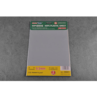 Trumpeter 0.3mm HIPS plastic sheet (210mmx300mm x2pcs.) Modelling Tool