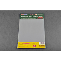 Trumpeter 0.5mm HIPS plastic sheet (210mmx300mm x2pcs.) Modelling Tool