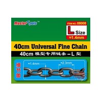 Trumpeter 40CM Universal Fine Chain L Size 1.4mmX2.3mm Modelling Tool