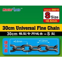 Trumpeter 30CM Universal Fine Chain S Size 0.6mmX1.0mm Modelling Tool