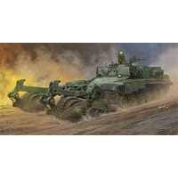 Trumpeter 1/35 Russian Armoured Mine-Clearing Vehicle BMR-3 09552 Plastic Model Kit