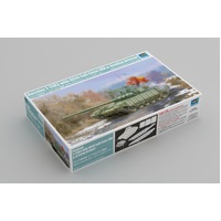 Trumpeter 1/35 Russian T-72B3 with 4S24 Soft Case ERA & Grating Armour Plastic Model Kit [09610]