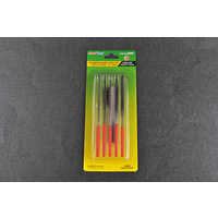 Trumpeter Assorted needle files set (Middle-Toothed) - f3x140mm