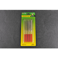 Trumpeter Assorted diamond files set (Grit size:150#) - f3x140mm [09965]