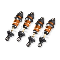 TRAXXAS ORANGE ALUMINUM MINI GTR LONG SHOCKS & SPRINGS (4)