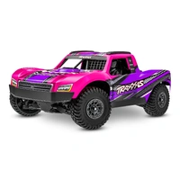 Traxxas Mini Slash 2s Brushless 4x4 RTR RC Short Course Truck Pink