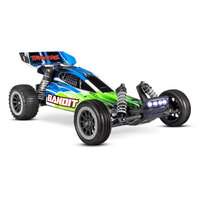 Traxxas 1/10 Bandit RTR with LED Lights Green