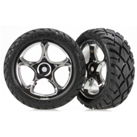 Traxxas Front Anaconda 2.2 Tyre & Wheel Chrome (2) TRA-2479R