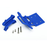 Traxxas Bumper Frt/Mount Frt 4X23 mm Blue