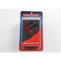 Traxxas Aluminum Stub Axle Carriers- red-Anodized