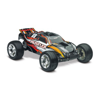 Traxxas 1/10 Rustler RTR 2WD Stadium Truck with TQ2.4GHD (Black)