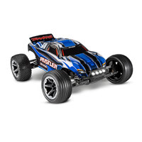 Traxxas 1/10 Rustler RTR with LED Lights Blue
