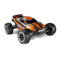 Traxxas 1/10 Rustler RTR with LED Lights Orange