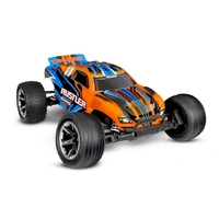 Traxxas 1/10 Rustler 2WD RC Stadium Truck RTR - Orange