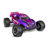Traxxas 1/10 Rustler 2WD RC Stadium Truck RTR - Pink