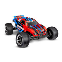 Traxxas 1/10 Rustler 2WD RC Stadium Truck RTR - Red