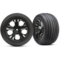 Traxxas Black Chrome Rims Alias Front Tires TRA-3771A