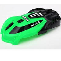 Traxxas Canopy, Alias, Green/ Screws Canopy, Vi