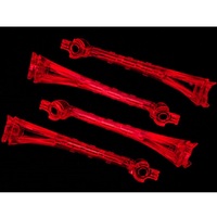Traxxas Led Lens, Red (4) Led Light Pipes, Red (4)