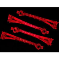 Traxxas Led Lens, Red (4) Led Light Pipes, Red (4)