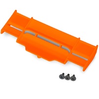 Traxxas Wing, Rustler 4X4 (Orange) 3X8 Fcs (3)