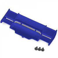 Traxxas Wing, Rustler 4X4 (Blue) 3X8 Fcs (3)