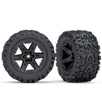 Traxxas T&W Assmb 2.8' Rxt Blk, Talon Extrm (2)