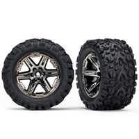 Traxxas T&W Assmb 2.8' Rxt Blk Chrm, Talon Extrm (2)