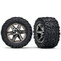 Traxxas T&W Assmb 2.8' Rxt Blk Chrm, Talon Extrm (2)