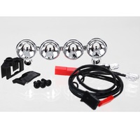 Traxxas Led Lightbar (Chrome, 4 Clear)