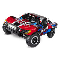 Traxxas 1/10 Slash 4x4 with LED Lights Red