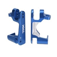 Traxxas Aluminium Caster Blocks Left & Right (Blue)