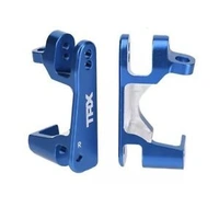 Traxxas Aluminium Caster Blocks Left & Right (Blue)