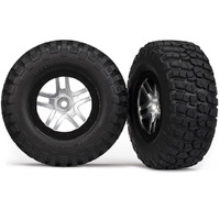 Traxxas Tire & Wheel Assy, Glued (Si C