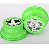 Traxxas Sct Chrome Green Beadlock