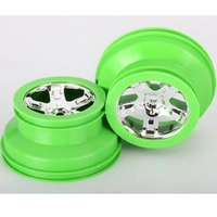Traxxas Sct Chrome Green Beadlock