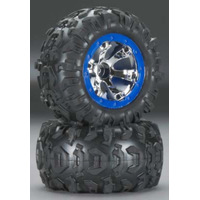 Traxxas Tyres & Wheels Assy Glued