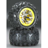 Traxxas Tyres & Wheels Assy Glued TRA-7276