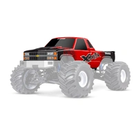 Traxxas X-Monster Chevrolet GMT400 CK Truck Body Red