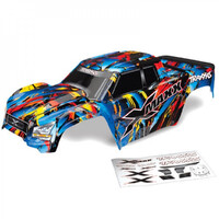 Traxxas Body, X-Maxx, Rock N' Roll (Painted, Decals Applied)
