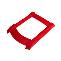 TRAXXAS SKID PLATE ROOF (BODY) (RED)/ 3X15MM CS (4) (REQUIRES #7713X TO MOUNT)
